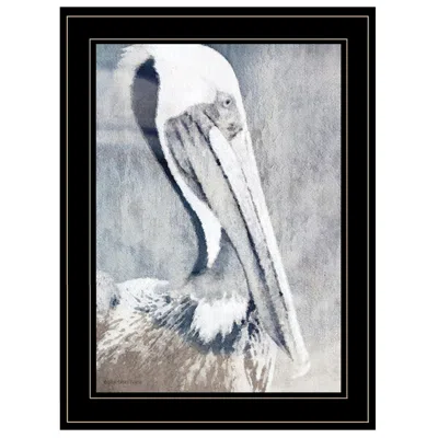 Homezia Pelican 2 Black Framed Print Kitchen Wall Art