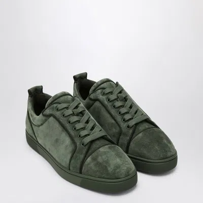 Christian louboutin grey suede mens sale