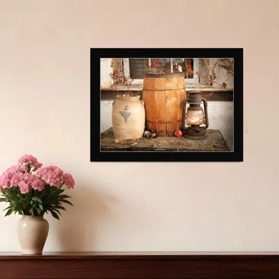 Homezia The Nail Keg 1 Black Framed Print Wall Art