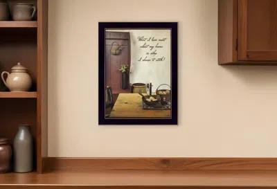 Homezia What I Love Most 4 Black Framed Print Kitchen Wall Art