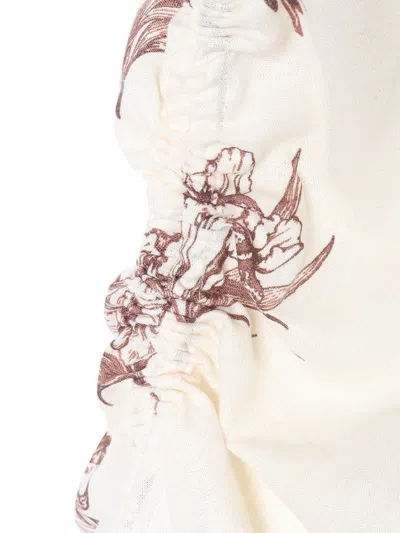 Ballantyne White Top With Prints In White