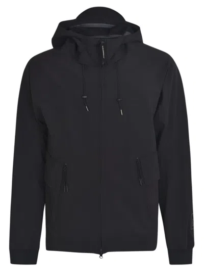 C.p. Company C.p.company Technical Fabric Hooded Jacket In Black