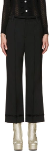 MARC JACOBS Black Wool Bowie Trousers