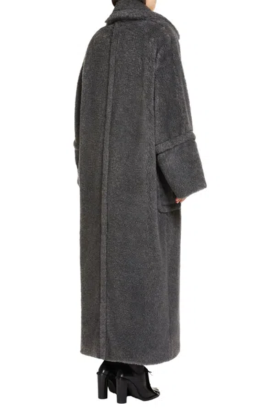 Shop Max Mara Coats In Grey