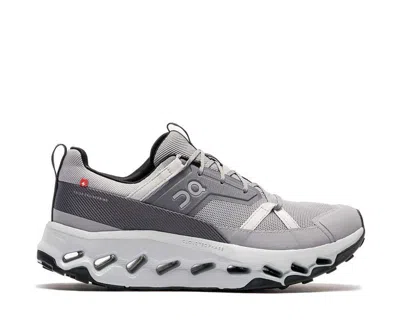 On Running Mesh Upper Rubber Sole Sneakers In Grey