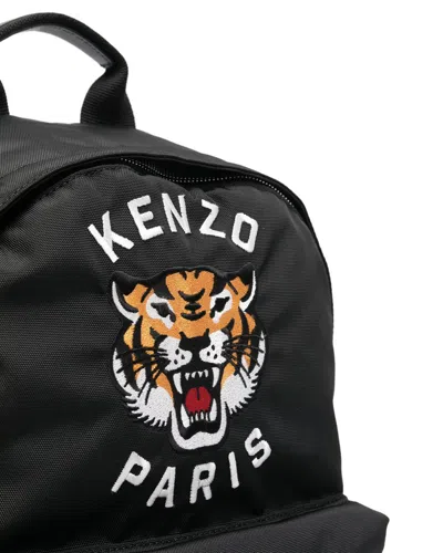 Kenzo Backpack In Black