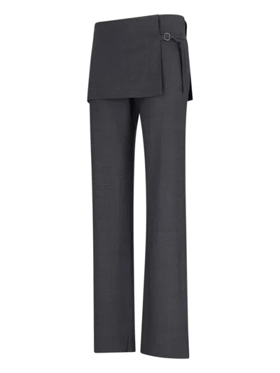 Shop Paloma Wool Trousers In Grey