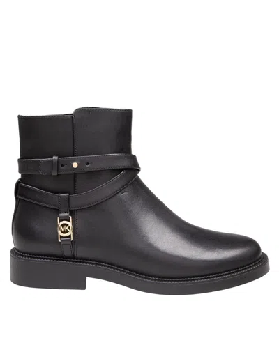 Michael Kors Abigail Flat Bootie In Black