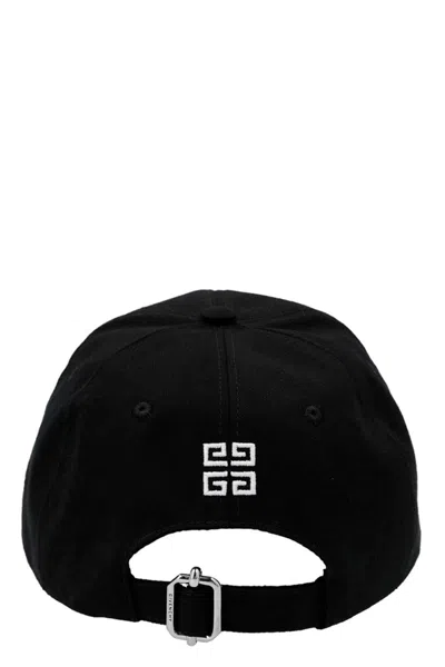 Givenchy Logo-embroidered Baseball Cap In Black