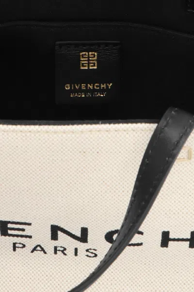 Givenchy Cabas G-tote Mini En Toile In Multicolor