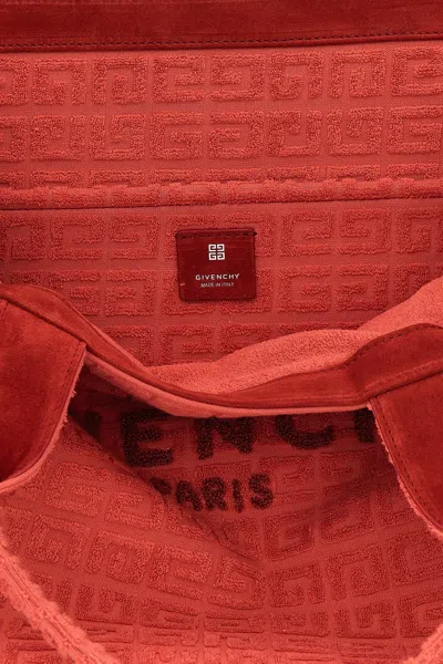 Givenchy Women Plage Medium Capsule 'g-tote' Shopping Bag In Red