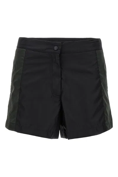 Moncler Born To Protect Capsule Shorts Bermuda And Short Black In Black