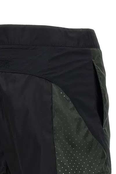 Moncler Born To Protect Capsule Shorts Bermuda And Short Black In Black