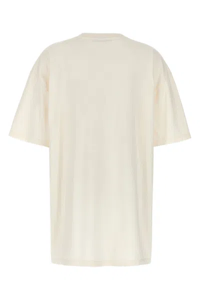 Prada Women Logo T-shirt In White