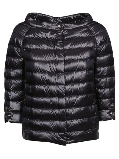 Herno Quilted Down Jacket In Black