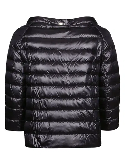 Herno Quilted Down Jacket In Black