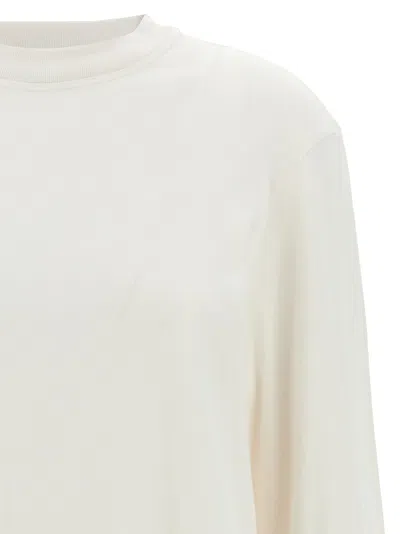 Agolde Runa Long Sleeved T-shirt In White