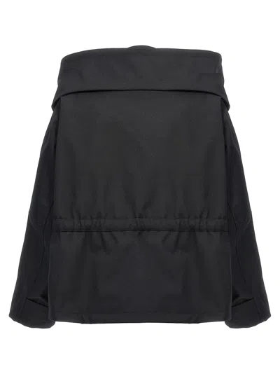 Balenciaga Canvas Oversized Jacket With Quilted Lining