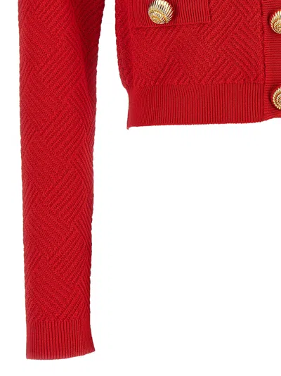 Shop Balmain 'chiocciola' Cardigan