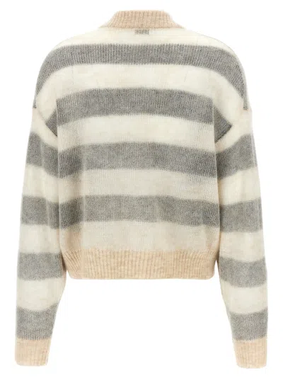 Brunello Cucinelli Striped Button