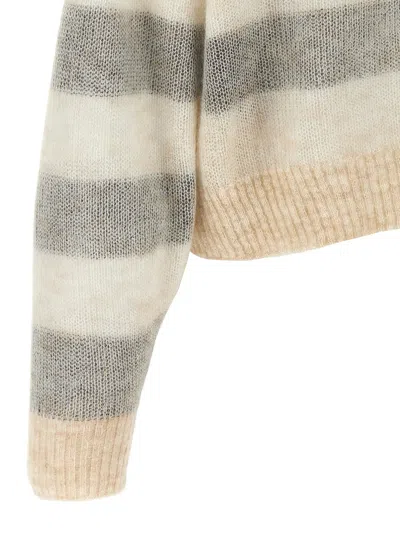 Brunello Cucinelli Striped Button