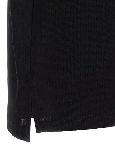 Burberry Slim Fit Check Collar Cotton Polo Shirt Clothing In Blue