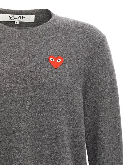 Shop Comme Des Garçons Play 'heart' Sweater