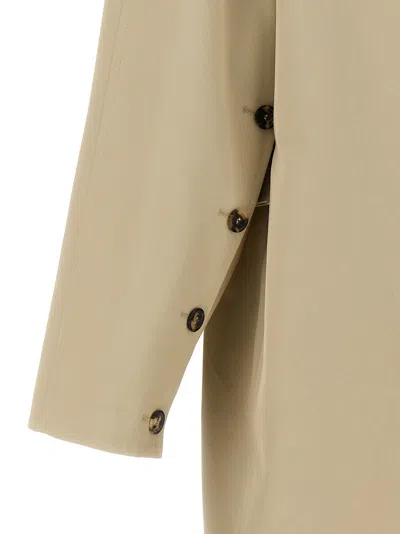 Shop Courrèges Courreges 'long Oblique' Trench Coat