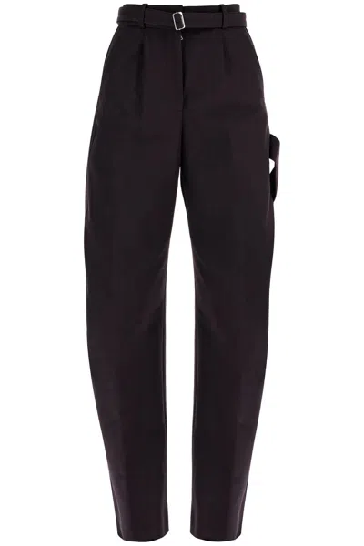 Shop Lanvin Balloon Canvas Pants For A