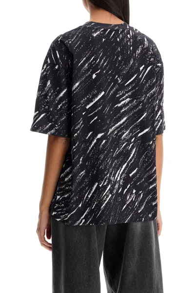 Shop Marni "abstract Pattern Logo T Shirt With