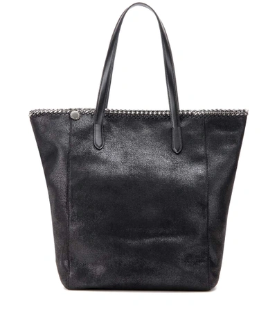 Stella Mccartney Falabella Faux-suede Tote In Black