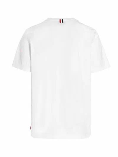 Shop Thom Browne Logo T Shirt