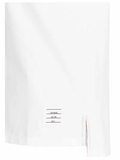 Thom Browne Rwb Pocket T-shirt In White