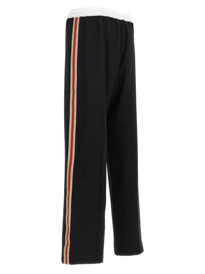 Wales Bonner Black Straight Leg Joggers