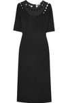 ALTUZARRA Minnie cutout stretch-crepe pencil dress