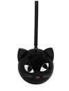 LULU GUINNESS KOOKY CAT PERSPEX ORB CLUTCH, BLACK