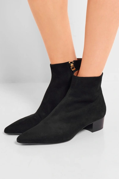 Shop The Row Ambra Suede Ankle Boots