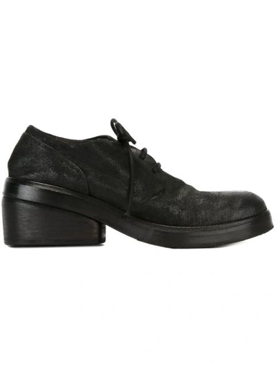 Marsèll Chunky Heel Lace-up Shoes - Black