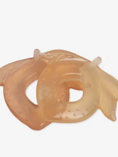 Konges Slojd Konges Sløjd Baby 2 Pack Lemon Cooling Teethers In Multicoloured