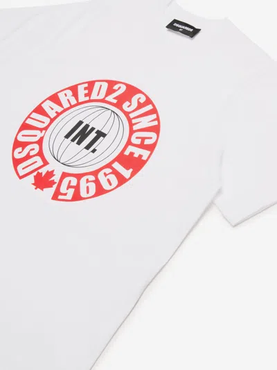 Dsquared2 Logo-print T-shirt In White