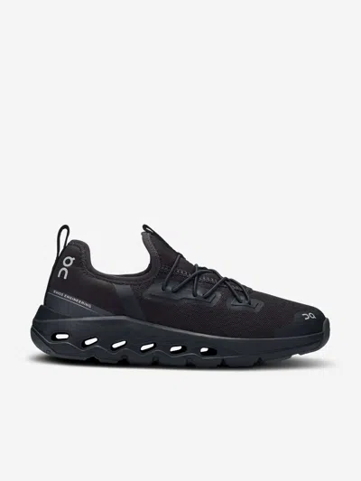 On Running Kids Cloudleap Trainers In Black