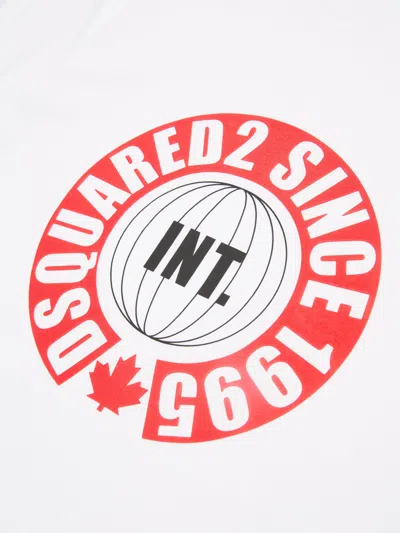 Dsquared2 Logo-print T-shirt In White