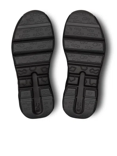 On Running Kids Cloudleap Trainers In Black