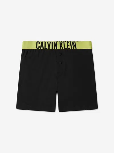 Calvin Klein Underwear Calvin Klein Boys Short Pyjamas Set In Black