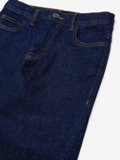 Marni Kids Regular Fit Jeans In Blue