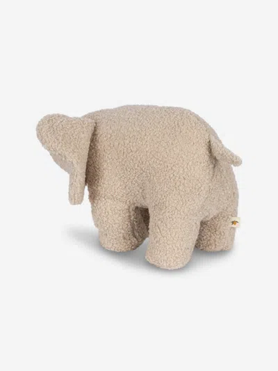 Konges Slojd Baby Elephant Soft Toy In Ivory