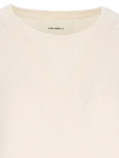 Shop Lisa Yang Sweaters In White