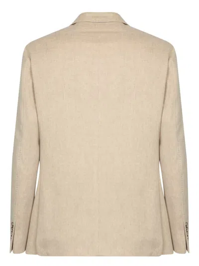 Etro Blazer Aus Kaschmir In Beige