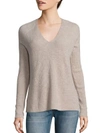 VINCE Ribbed Wool Blend Sweater