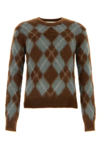 Shop Ami Alexandre Mattiussi Ami Paris Knitwear In Multicolor